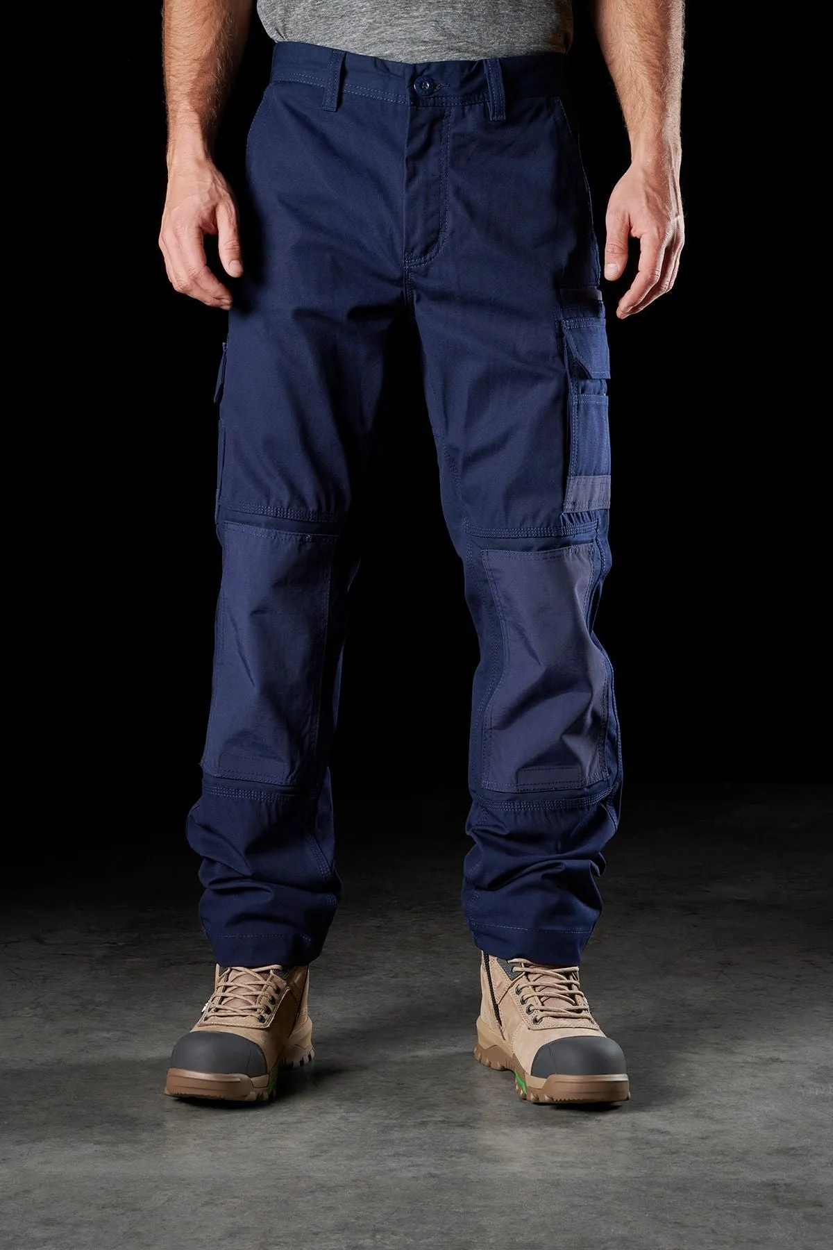FXD Men's WP-1 Original Cargo Work Pants - Navy