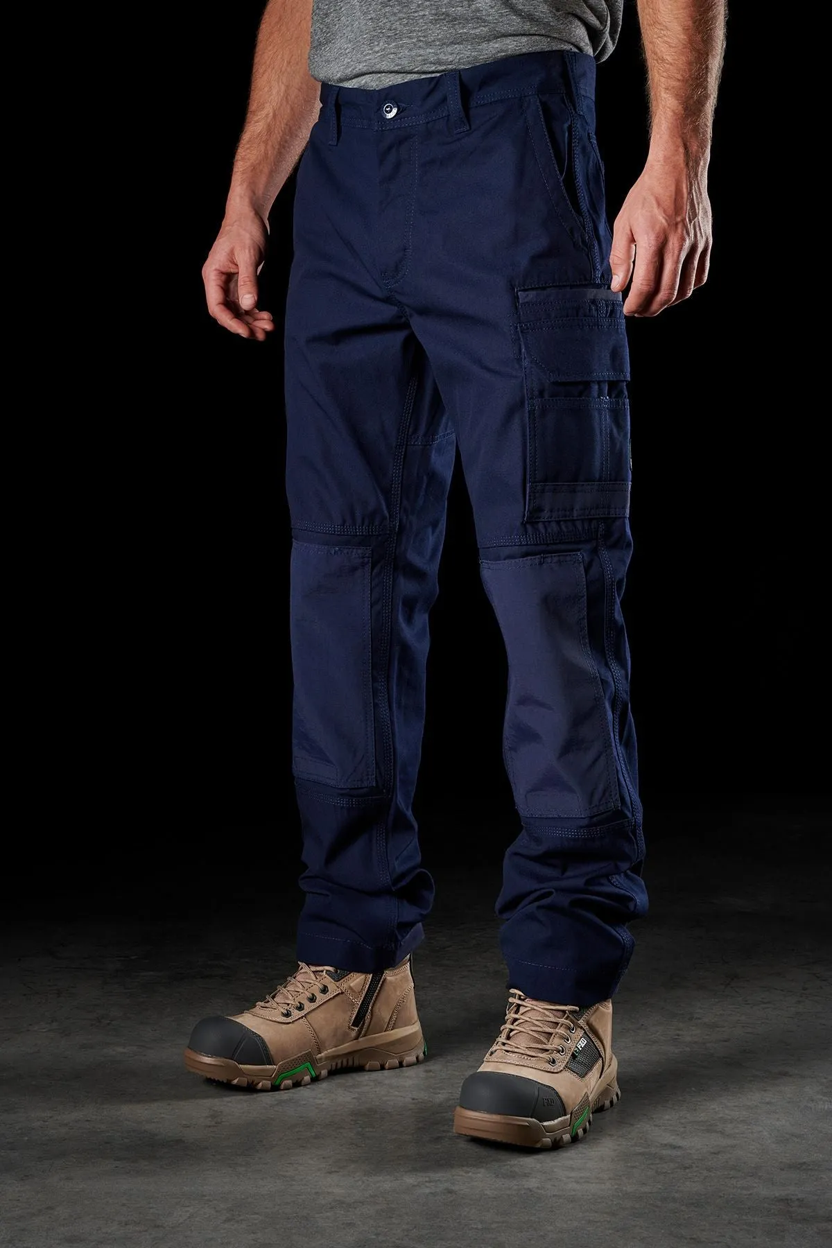 FXD Men's WP-1 Original Cargo Work Pants - Navy