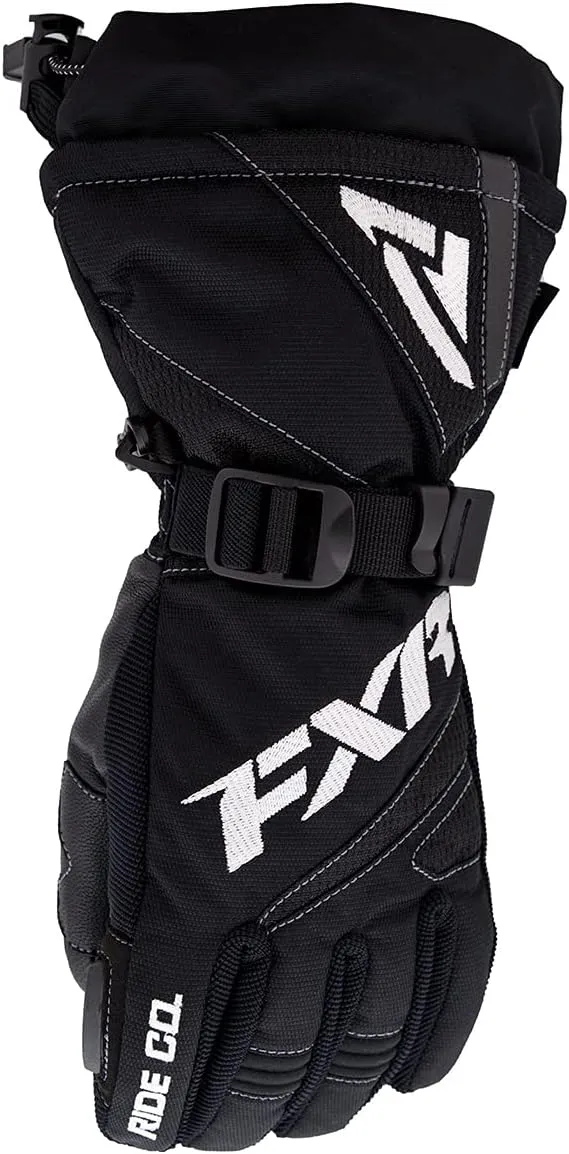 FXR Youth Helix Race Glove (Black - Large)