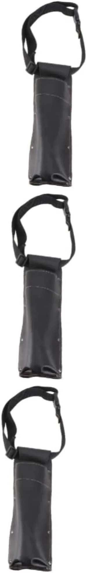 GARVALON 3 Pcs Lightweight Electrode Holder Bag for Welding Rods Cowhide Welding Rods Bag Anti-cut