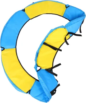 GARVALON Trampoline Protective Cover Trampoline Rainproof Cover Trampoline Protective Round Cover Replacement Trampoline Mat Trampoline Safetyspring Cover Trampoline Waterproof Safety Pad