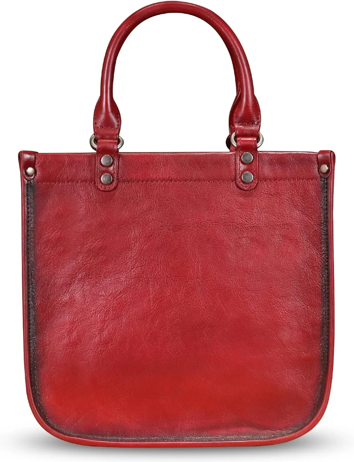 Genuine Leather Handbags for Women Vintage Real Leather Fashion Tote Bag Shoulder Bag Crossbody Bag Satchel Purse