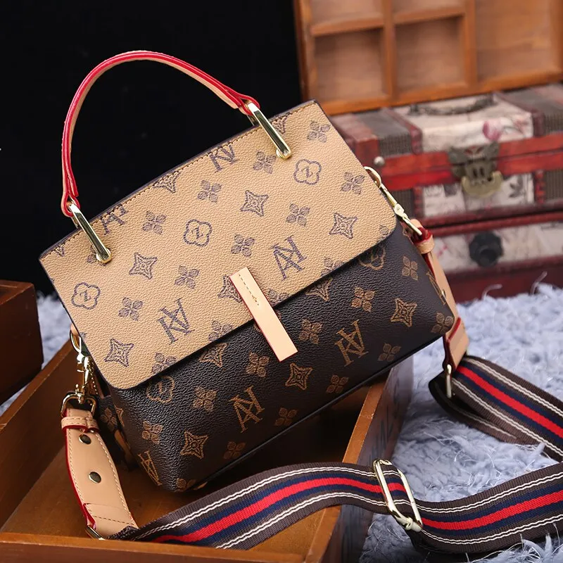 Genuine Leather Handbags New Fashion Printing Handbags