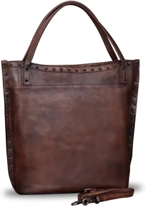 Genuine Leather Large Shoulder Bag Tote Bag for Women Vintage Real Leather Purses and Handbags Satchel Crossbody Bag
