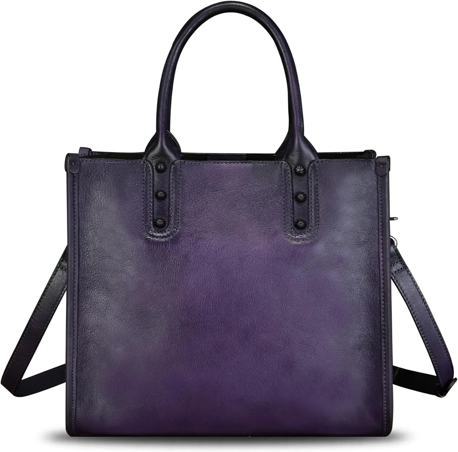 Genuine Leather Purses and Handbags for Women Tote Bag Vintage Crossbody Shoulder Bag Top Handle Bag Satchel