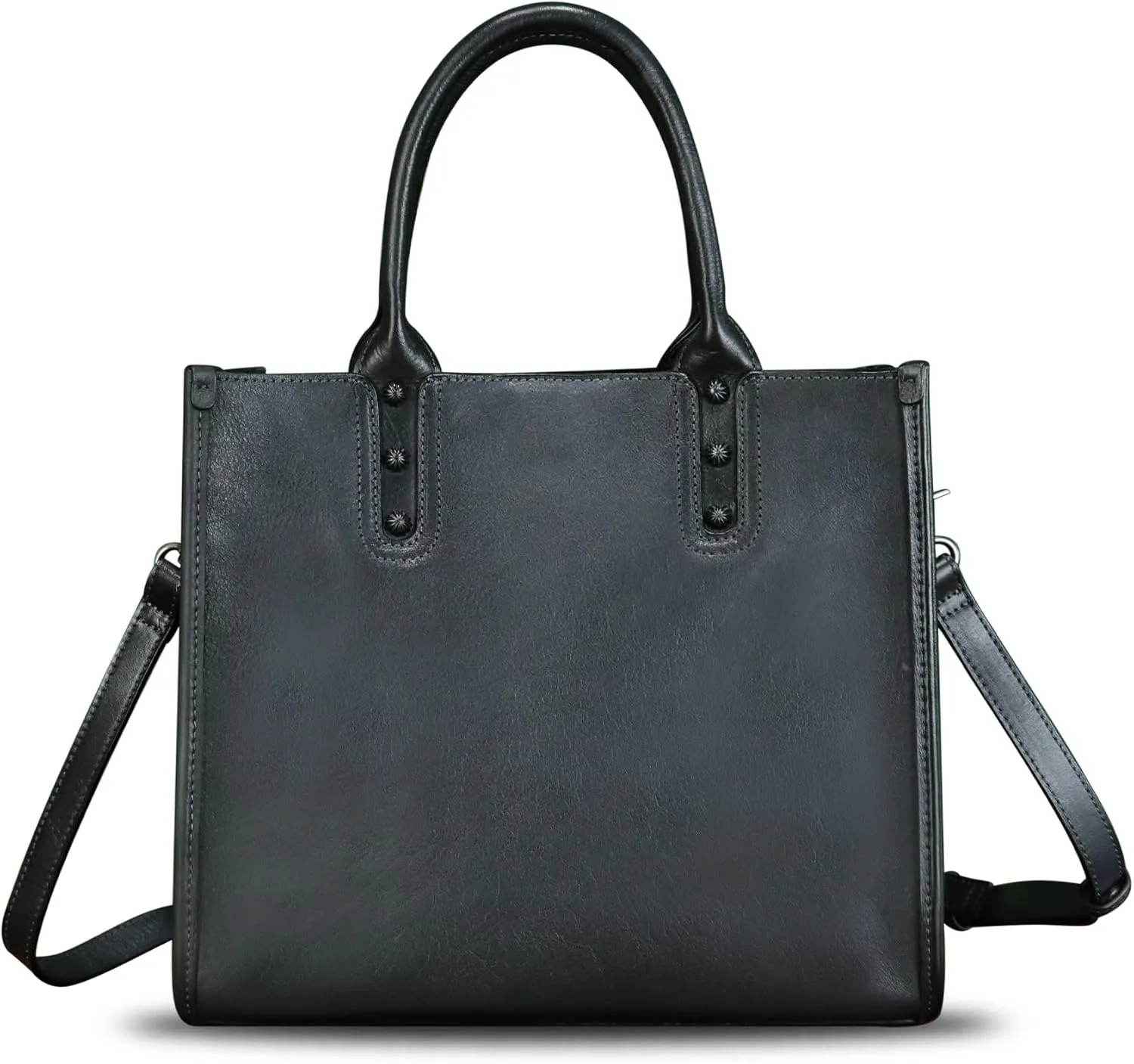 Genuine Leather Purses and Handbags for Women Tote Bag Vintage Crossbody Shoulder Bag Top Handle Bag Satchel