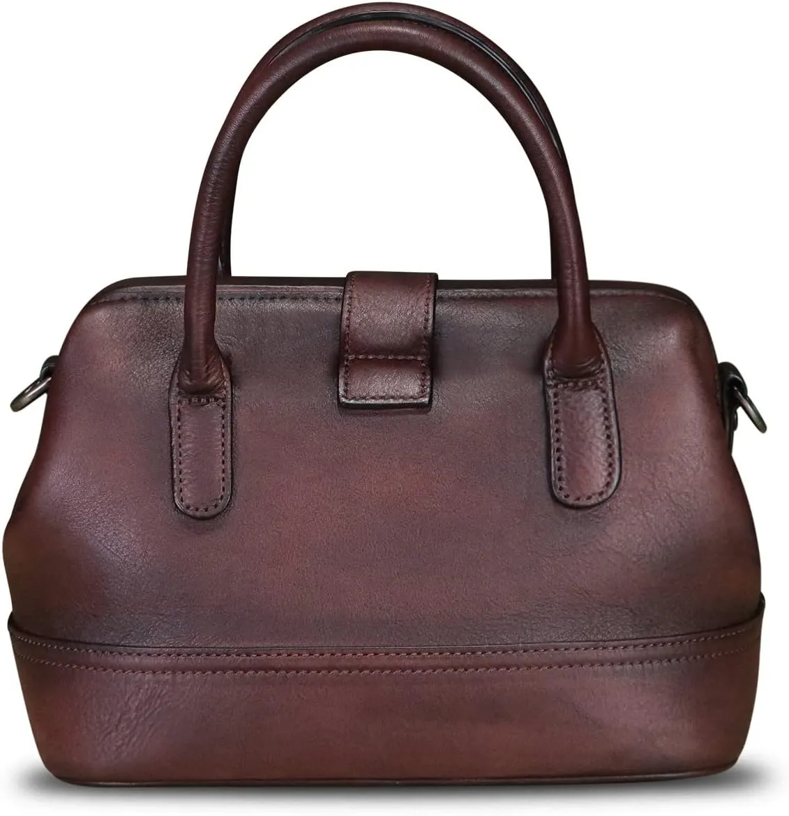 Genuine Leather Purses and Handbags for Women Vintage Handmade Real Leather Shoulder Bag Crossbody Satchel Purse with Strap