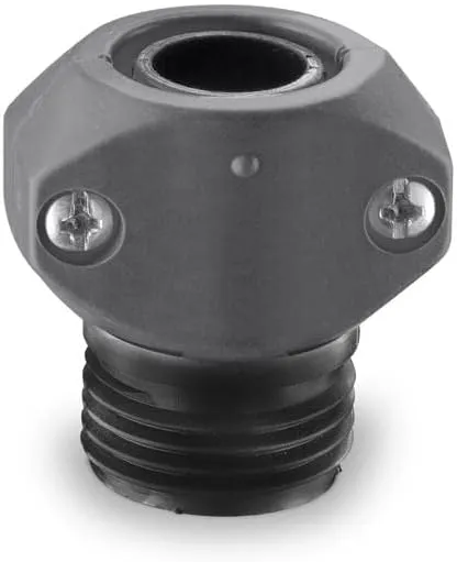 Gilmour 9/16 in. Nylon Threaded Male Hose Mender Clamp