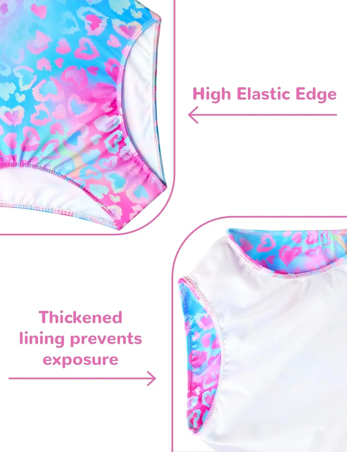 Girls Swimsuits One Piece Sleeveless Bathing Suit Breathable Swimwear for Kids Child Beach with Sun Protection