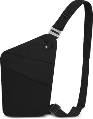 Gocelyn Anti-Theft Crossbody Bag Multi-pocket Chest Bag Sling Shoulder Bag For Men’s Women’s Travel Walking Hiking Cruise
