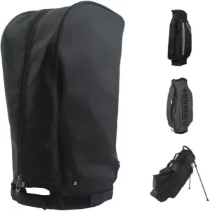 Golf Bag Cover 1680D Nylon Waterproof and dust Cover 8.5-9.5 ""Ball Head Frame Suitable, BLACK