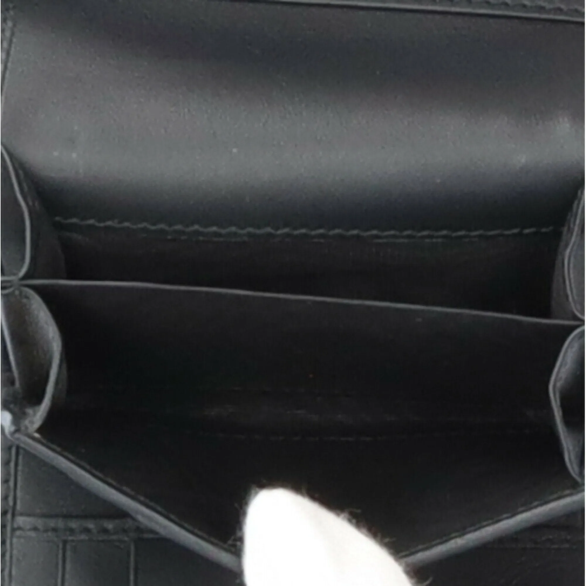 Gucci Sylvie Sherry Line Trifold Wallet Leather 476081 Women's GUCCI
