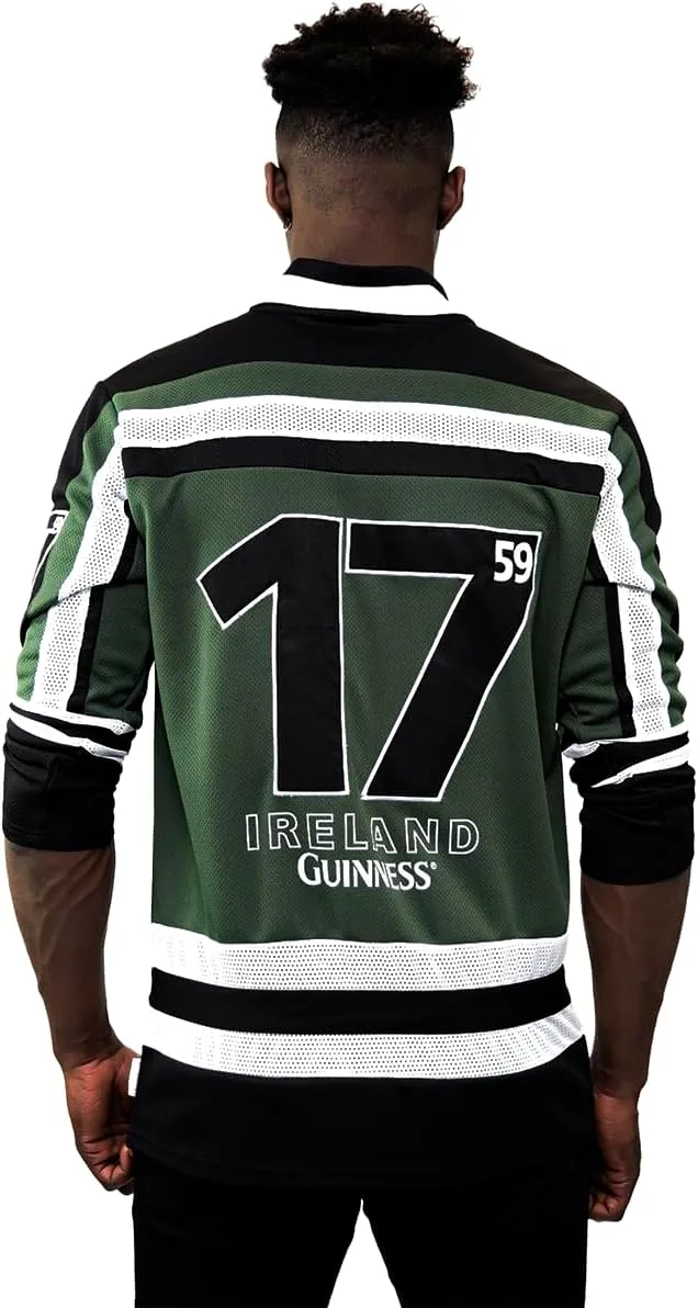 Guinness Hockey Jersey Embroidered Polyester Athletic Shirt Branded Sports Jersey