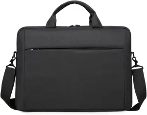 Handbag Laptop Bag with Shoulder Strap Oxford Cloth Waterproof Tear Resistance Computer for Outdoor Traveling
