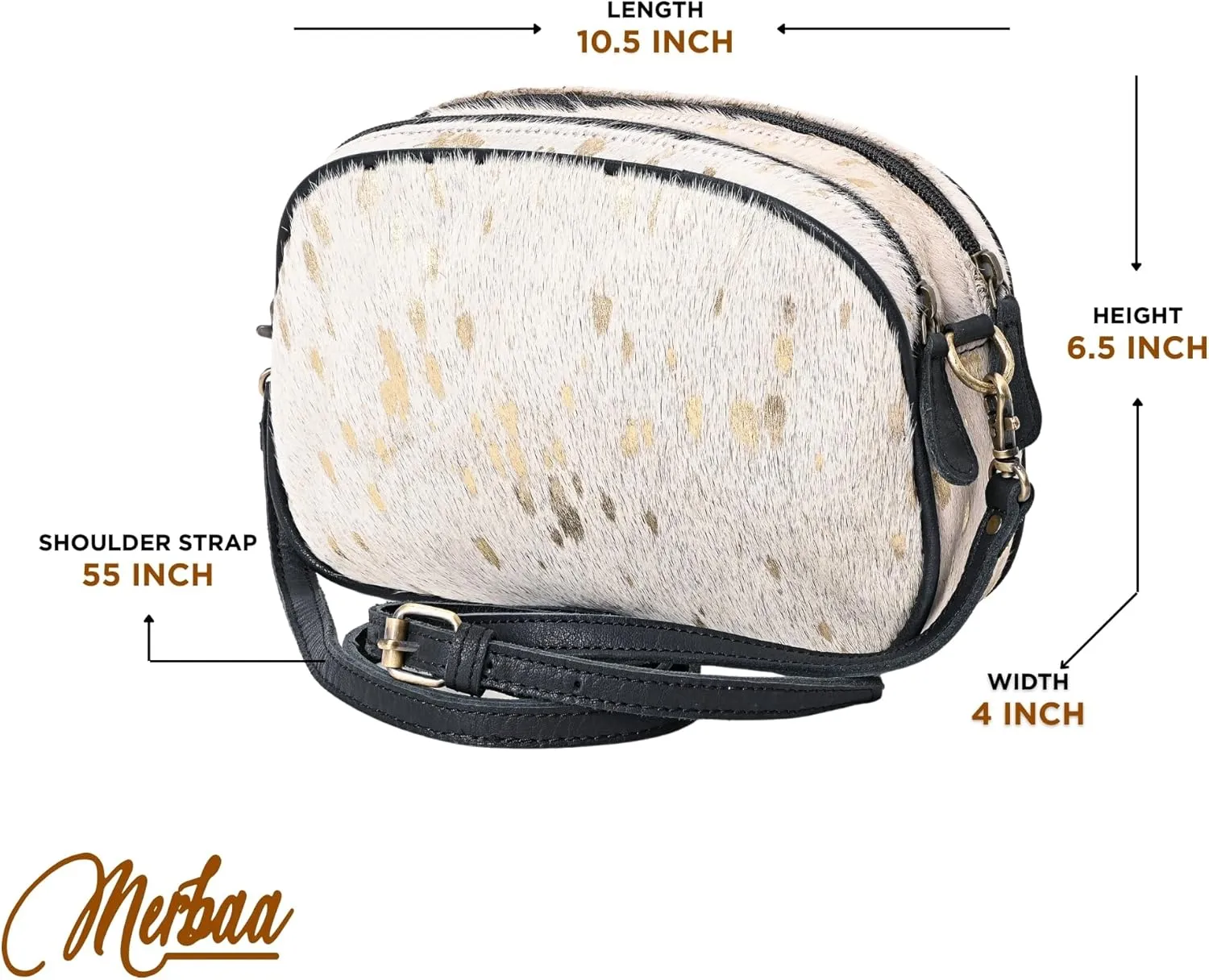 Hantooled Women’s Leather Leopard Clutch Shoulder Cross body Fur HandBags Ethnic Customs Leather Purse Classic Bag