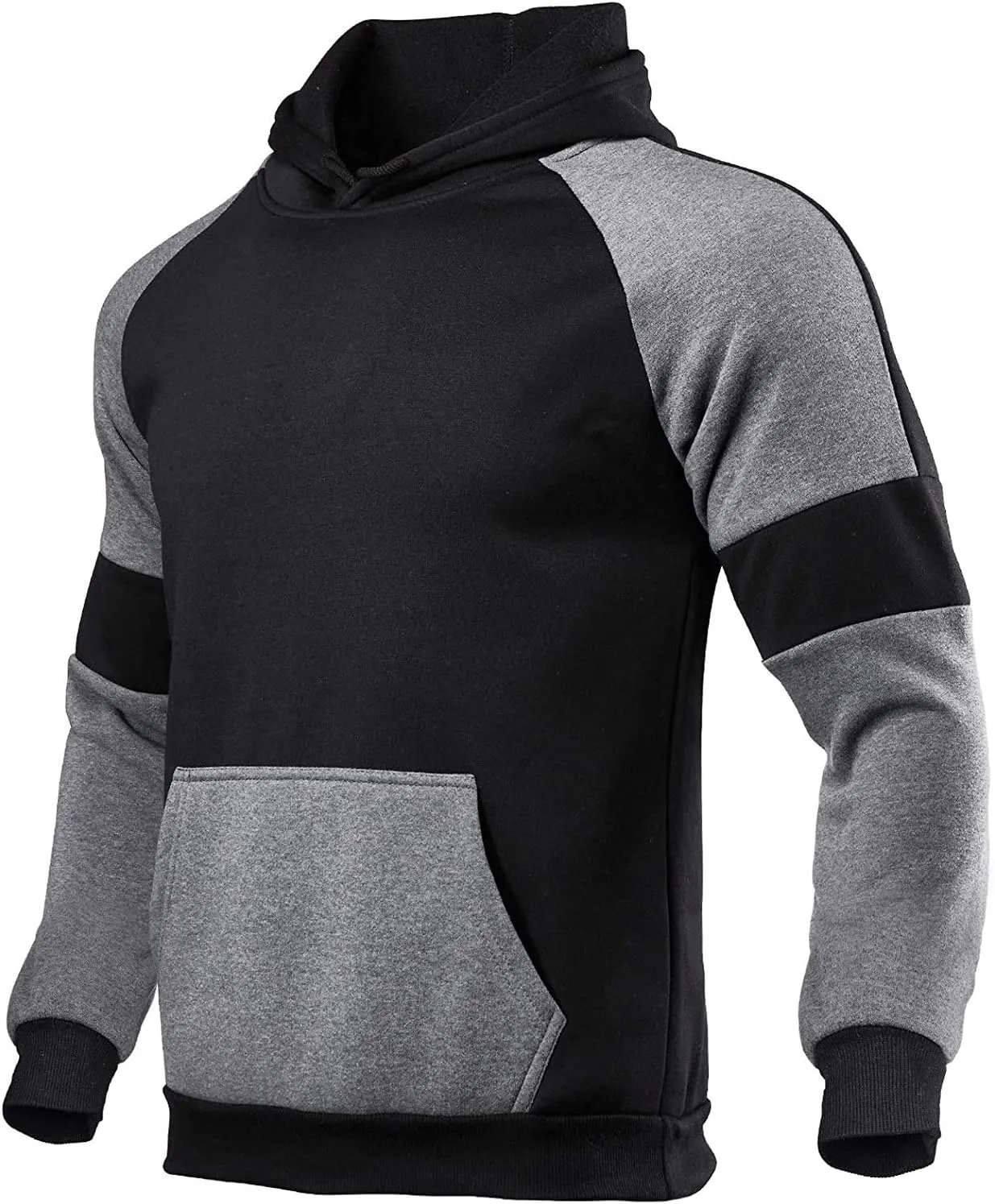 HHGKED Men's Track Suits 2 Piece Set Active Jogging Suits Long Sleeve Sweatsuits Casual Outfits