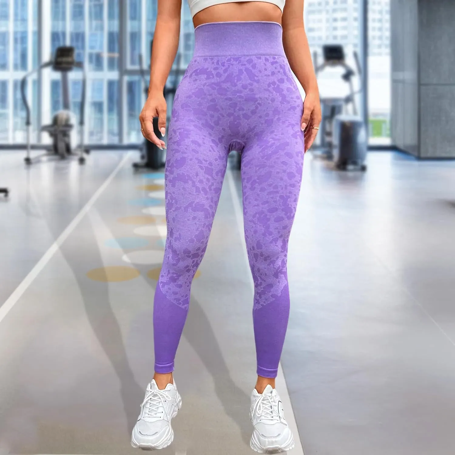 High Waisted Leggings for Women Workout Yoga Leggings Tummy Control Pants Workout Yoga Pants for Gym