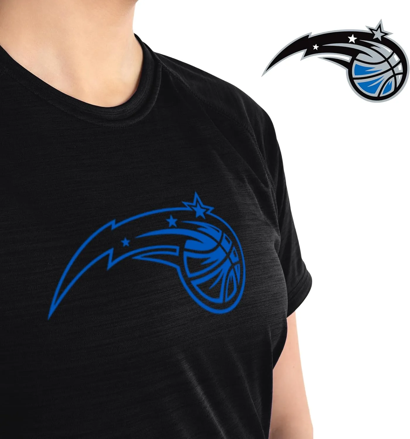 Holloway NBA Women's All-Pro Tee - Athletic, Lightweight and Breathable Shirt for Outdoor Activities
