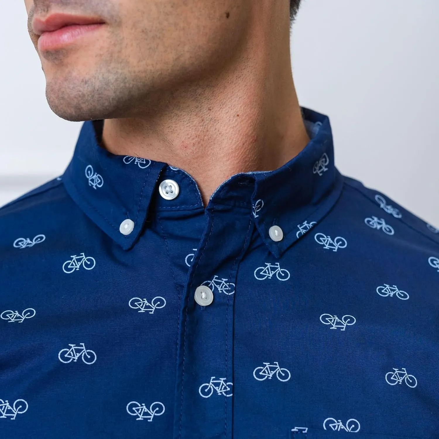 Hope & Henry Men's Long Sleeve Poplin Button Down Shirt