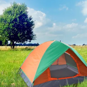 HopeHope asy & Quick Setup Tent for Camping, 2-Person Double Door Camping Dome Tent Lightweight & Portable with Carry Bag