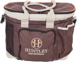 Huntley Equestrian Deluxe Grooming Bag Perfectly Designed Easy Access Multi Pocket Zipper Top Closure Double Handles Shoulder Strap Exterior Pockets