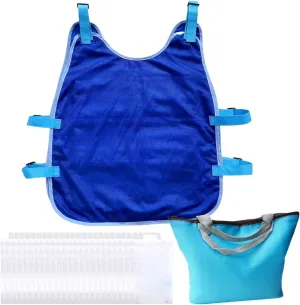Ice Cooling Vest | Cooling Jacket Vest for Summer,Ice Cooling Vest - Breathable Cooling Jacket Vest for Summer |
