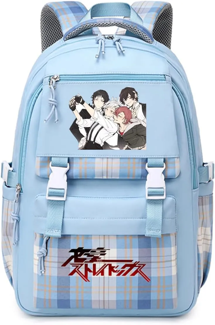 ISaikoy Anime Bungo Stray Dogs Backpack Student Daypack Bookbag Daypack School Bag 7