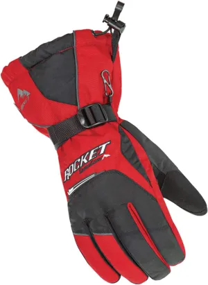 Joe Rocket Storm Men's Snowmobile Gloves - Red/Black / 2X-Large