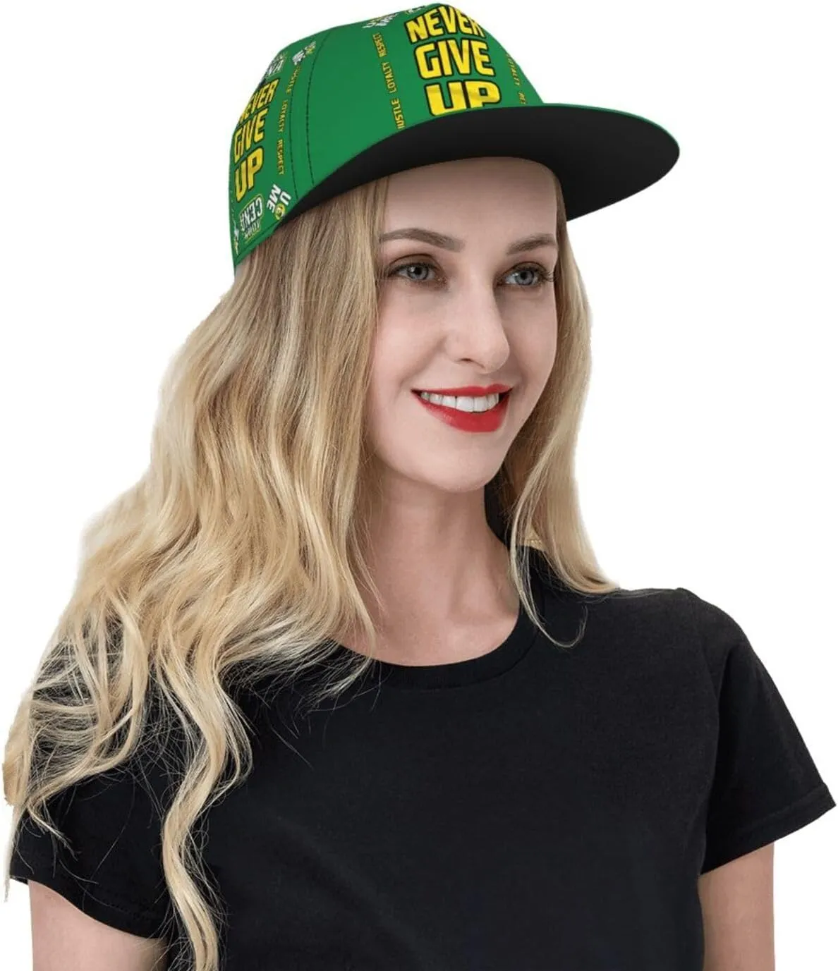John Boxer Cena Hat Flat Brimmed Baseball Cap Dad Ball Hat Back Buckle Hip Hop Cap