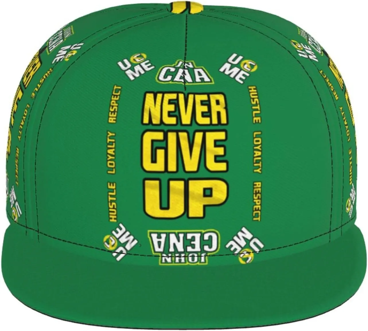 John Boxer Cena Hat Flat Brimmed Baseball Cap Dad Ball Hat Back Buckle Hip Hop Cap