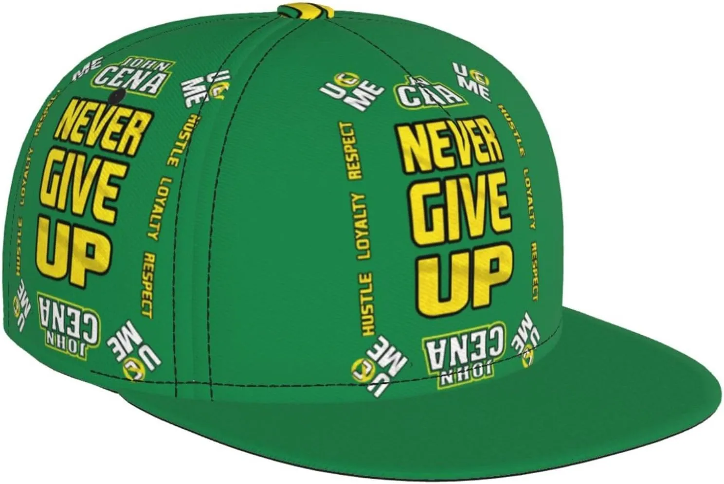 John Boxer Cena Hat Flat Brimmed Baseball Cap Dad Ball Hat Back Buckle Hip Hop Cap