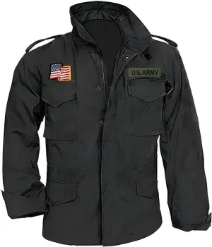 John Rambo Jacket WW2 M65 Cotton Military Coat Sylvester Stallone Cotton Military Field Jacket