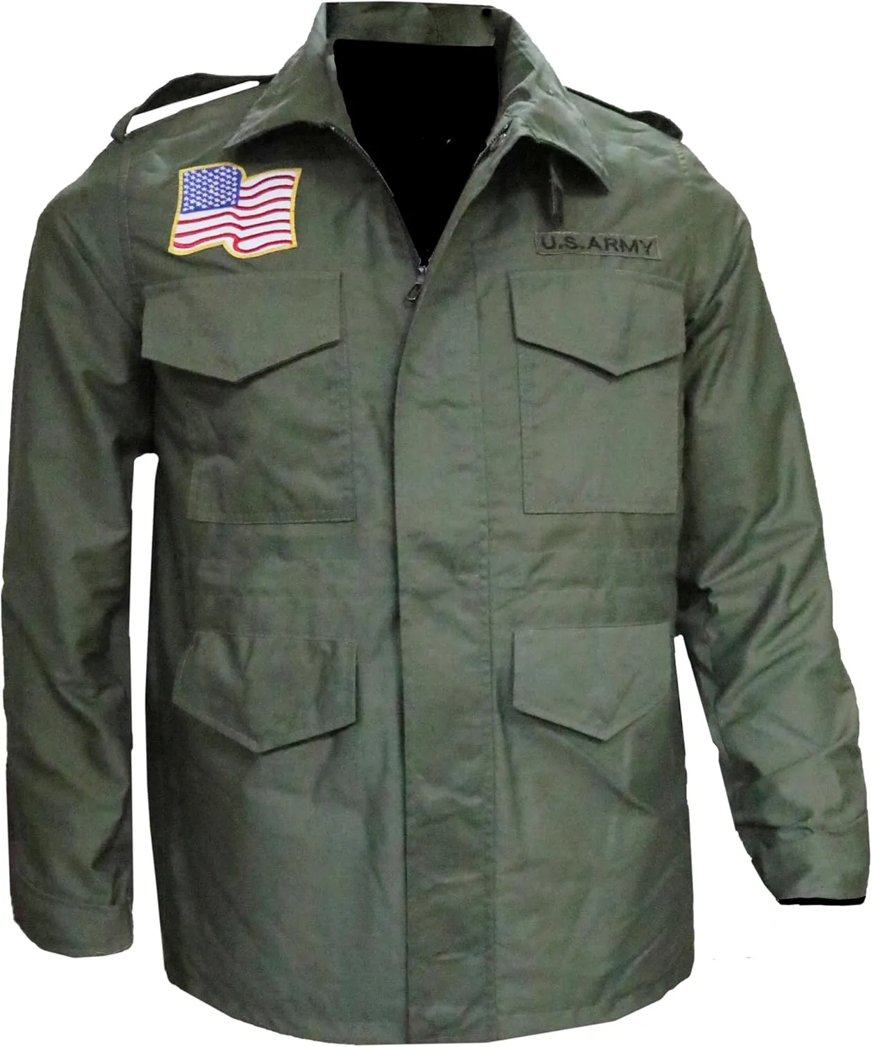 John Rambo Jacket WW2 M65 Cotton Military Coat Sylvester Stallone Cotton Military Field Jacket