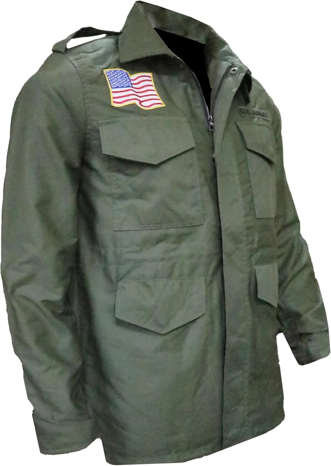 John Rambo Jacket WW2 M65 Cotton Military Coat Sylvester Stallone Cotton Military Field Jacket
