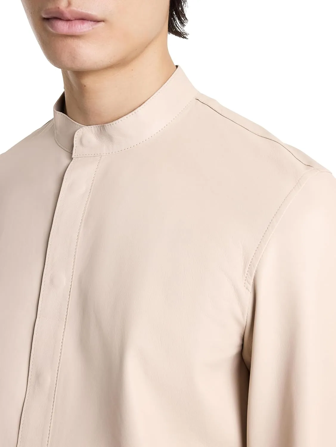 John Varvatos Men's Bernard Shirt Jacket