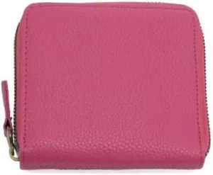 Joy Susan Women's Fashion Wallet Palmer Square Zip Around Wallet Hand Bag - Magenta
