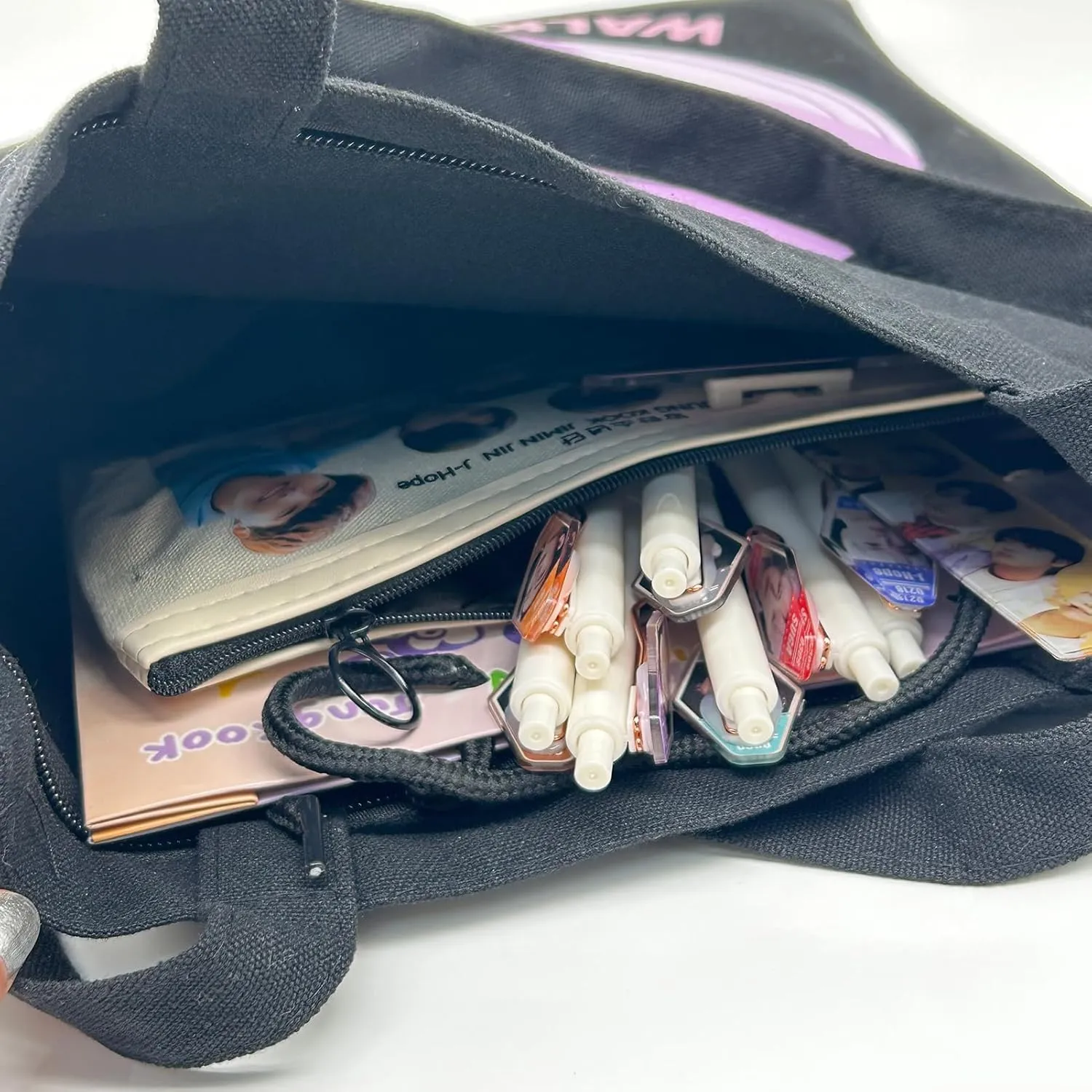 Jungkook Su-ga Jhope Jimin Jin V Rm 10TH Gift Set, Hat, Canvas Bag, Photocards, K-pop Merch
