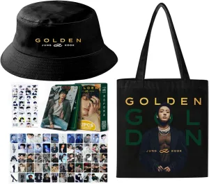 Jungkook Su-ga Jhope Jimin Jin V Rm 10TH Gift Set, Hat, Canvas Bag, Photocards, K-pop Merch