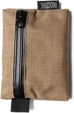 Karman Zipper Pouch - Lightweight, Flexible, Water and Abrasion Resistant Compact Zip Pouch Wallet for Women & Men, Multi-Purpose Holder for Cards, Cash, and Essentials