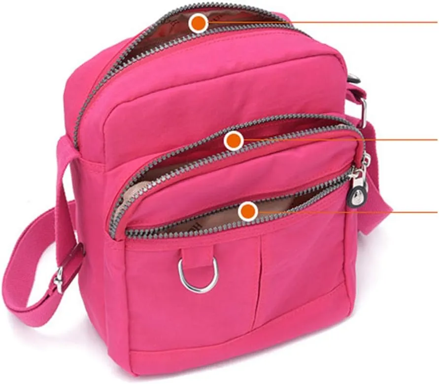KARRESLY Casual Nylon Purse Handbag Crossbody Bag Waterproof Shoulder Bag for Women