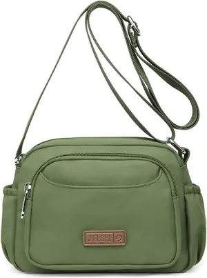 KARRESLY Crossbody Bags for Women Nylon Waterproof Shoulder Handbags Messenger Purses with Multiple Pockets