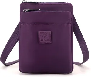 KARRESLY Small Crossbody Bags for Women Mini Waterproof Cell Phone Purse Nylon Shoulder Handbags Lightweight Casual Wallet