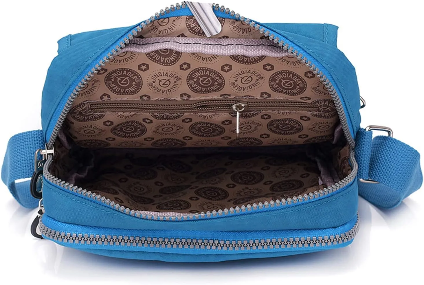 KARRESLY Women Crossbody Bag Shoulder Handbags Small Nylon Purse Waterproof Multi Pockets Bags