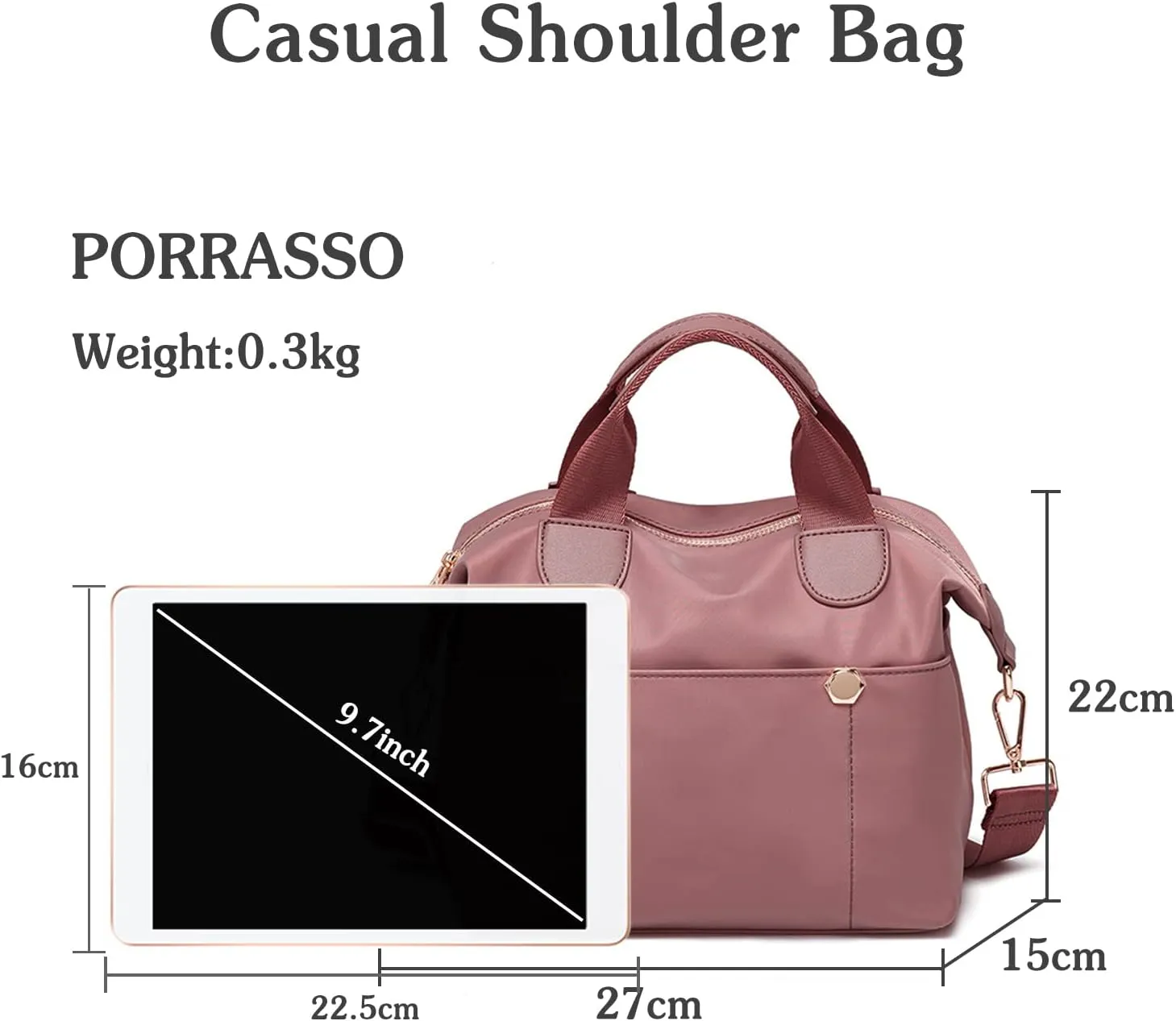 Katherina| Convertible Handbag for Travel and Everyday Use