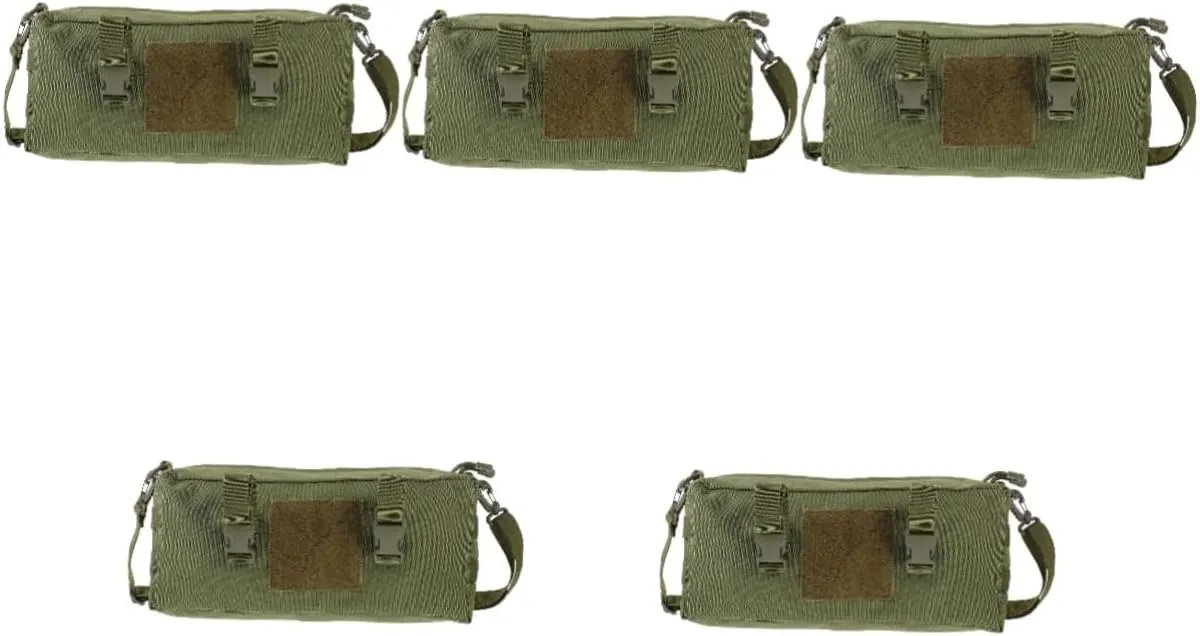 KESYOO 5pcs Waterproof Travel Duffle Bag Nylon Outdoor Bag for Camping Crossbody Comfortable Shoulder Strap