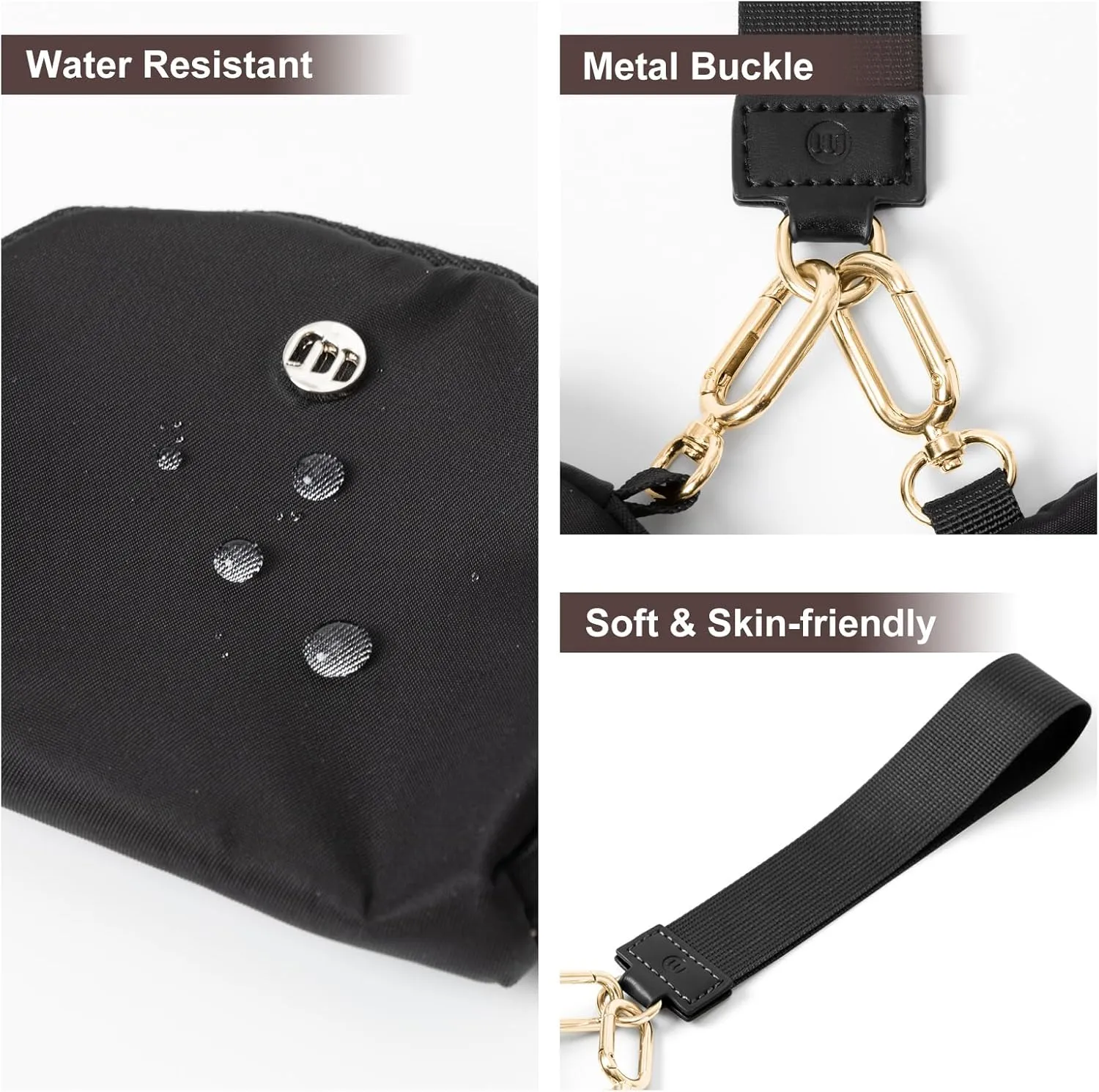 Keychain Wallet Mini Zip Around Wristlet Wallets for Women Detachable Dual Pouch Wristlet Portable Coin Purse Small Wallets