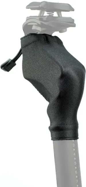 KINEKT Protective Wrap for Bike Suspension Seatpost (Wrap Only), Cycling Accessories, Abrasion Resistance, Protect from Dirt and Grime, Black