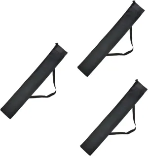 Kisangel 3pcs Travel-Friendly Hiking Stick Storage Waterproof Pouch for Trekking Poles Zipper