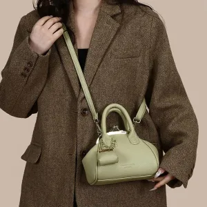 Kiss Lock Purse and Handbags - Vintage Crossbody Bag Kisslock Shoulder Bags for Women Design Clutch Purses