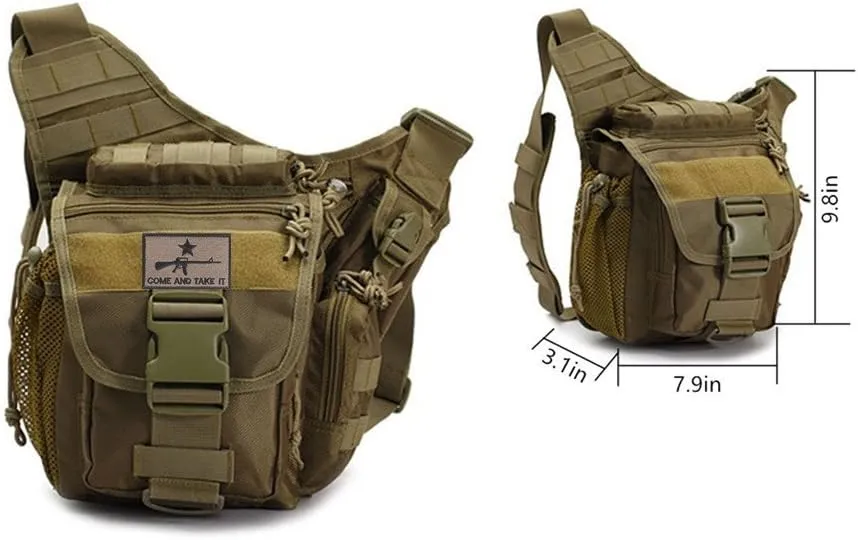Klau Outdoor Sport Military Women and Men's Multi-functional Tactical Messenger Shoulder Bag